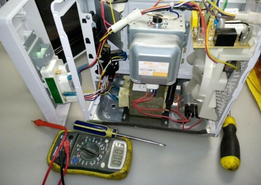 Ремонт микроволновки с выездом. Губкин