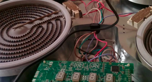 Ремонт стеклокерамической варочной панели. Губкин