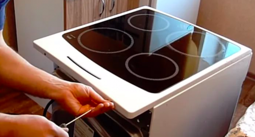 Ремонт сенсорной электроплиты. Губкин